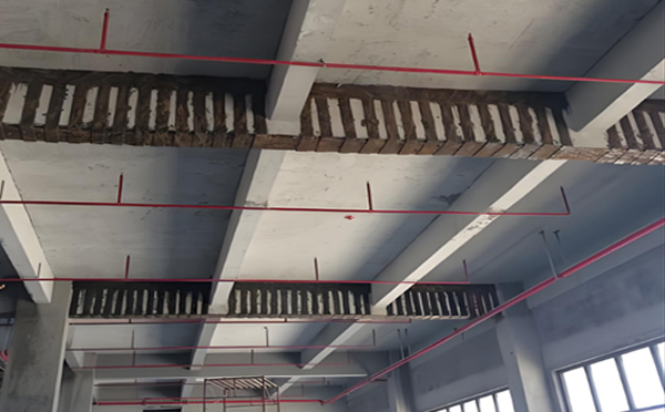 青松路街道建筑加固
